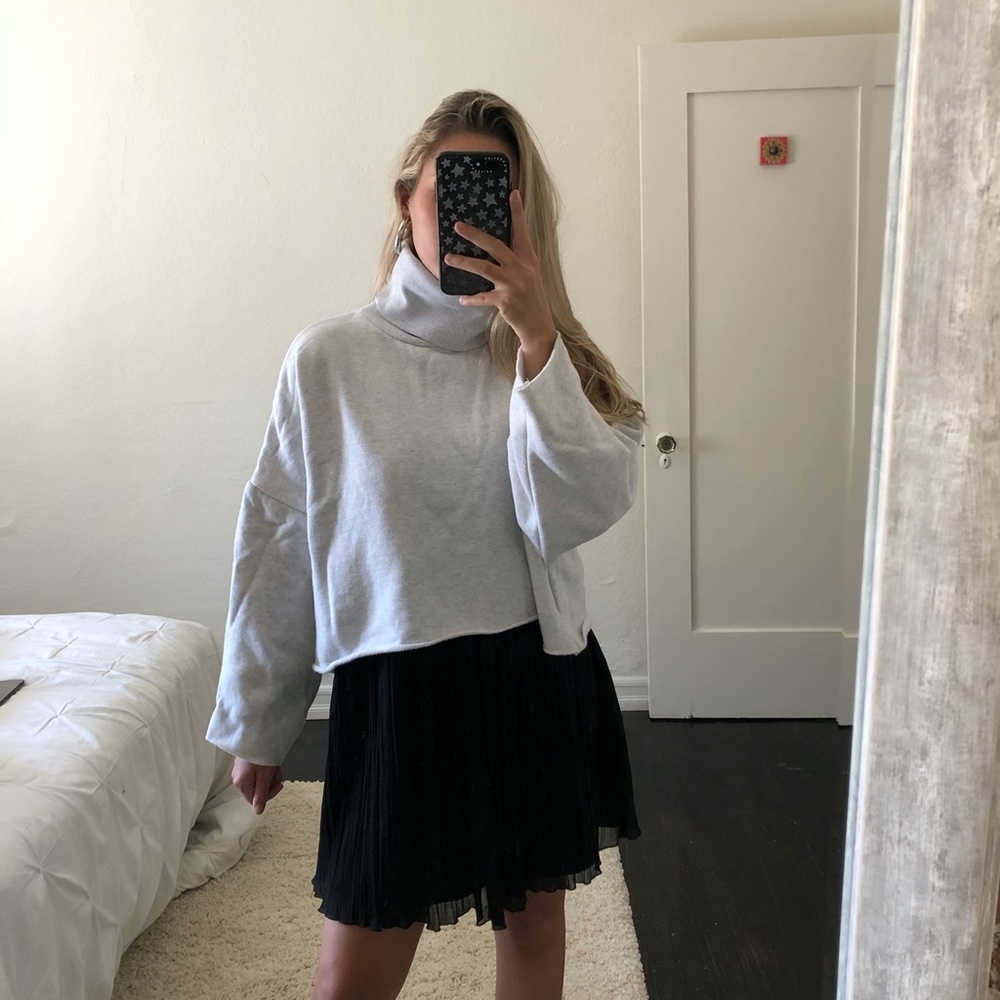 Akira cropped Cotton turtleneck